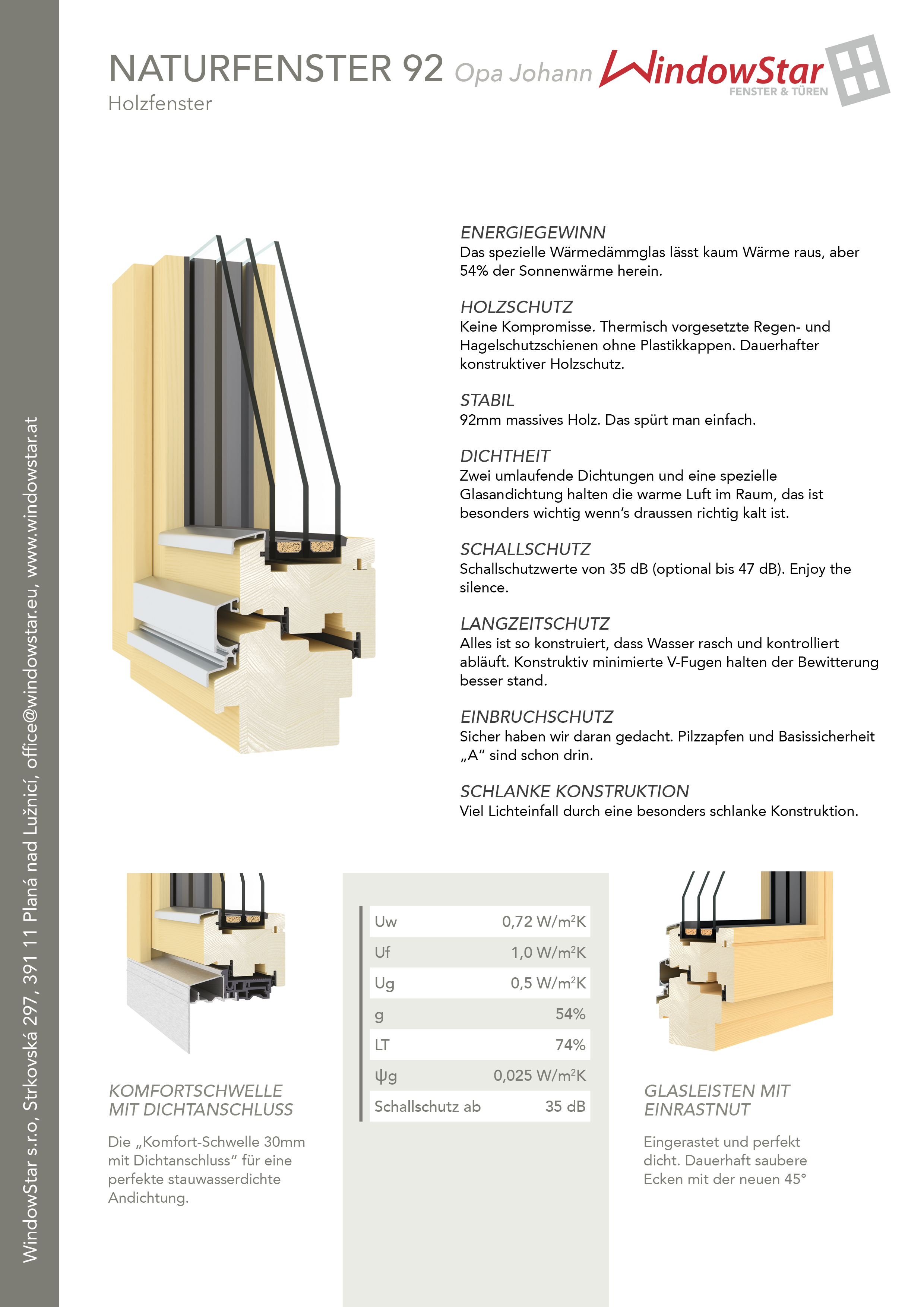 NATURFENSTER 92